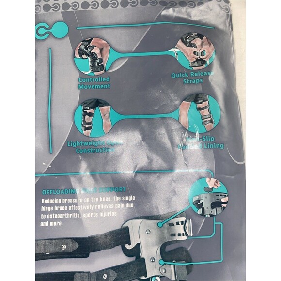 Coretech 843 OA knee brace - left - Picture 12 of 15